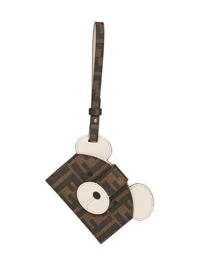 Fendi Brown  Best Friends Forever Card Case