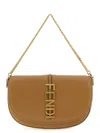 Fendi Graphy Wallet On Chain In Brown
