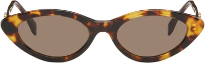 Fendi Brown Graphy Sunglasses
