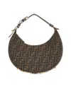 Fendi Women Graphy Handbag In Ff Jacquard Fabric In Multi