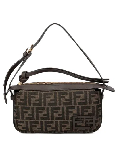Fendi Brown Ff Mini Shoulder Bag