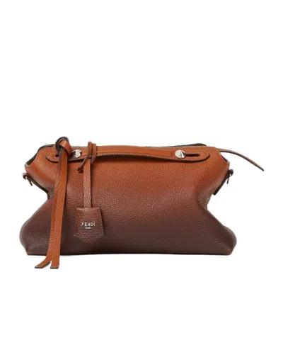 Fendi By The Way Soft Medium - Gradient Brown Leather Bag
