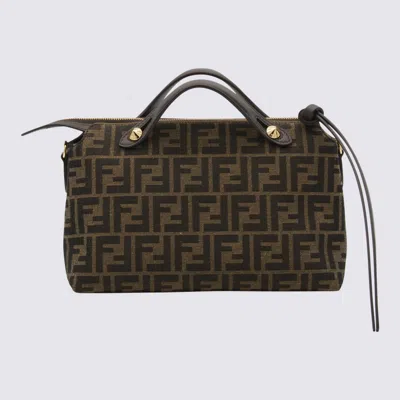 Fendi Brown Leather By The Way Top Handle Bag