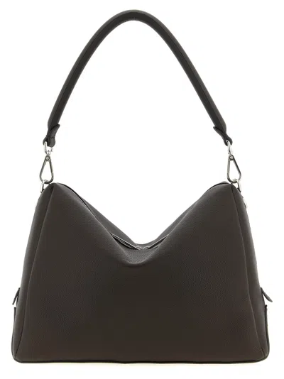 FENDI BROWN LUI LARGE CROSSBODY BAG