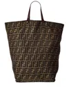 Fendi Brown Monogram Canvas Mamma (authentic Pre-loved)