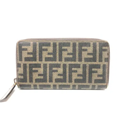 Pre-owned Fendi Brown Other Long Wallet (bi-fold) ()