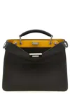 Fendi Brown Peekaboo Iseeu Small Handbag