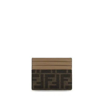 Fendi Brown Polyester Wallet
