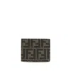 Fendi Brown Polyester Wallet