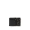 Fendi Brown Polyester Wallet In Multi