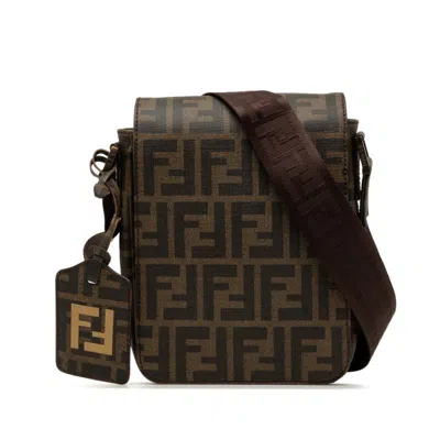 Pre-owned Fendi Brown Pvc Shoulder Bag ()