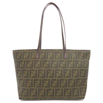 Pre-owned Fendi Brown Pvc Tote Bag ()