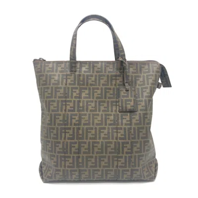 Pre-owned Fendi Brown Pvc Tote Bag ()