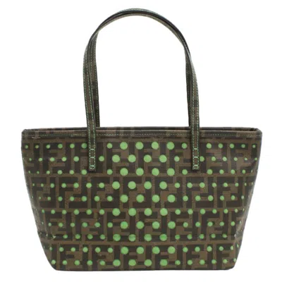 Pre-owned Fendi Brown Pvc Tote Bag ()