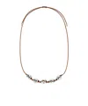 Fendi Shell Ff Necklace