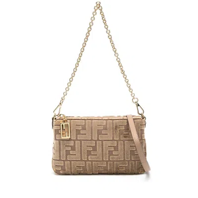 Fendi Brown Shoulder Bags Women