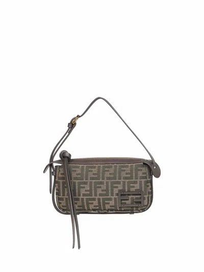 Fendi Brown Simply  Mini Shoulder Bag