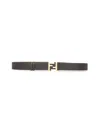 Fendi Brown Squared Ff Reversible Belt In Brown