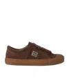 Fendi Domino Trainers In Brown