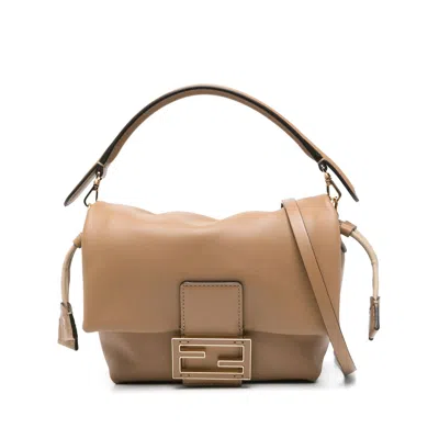 Fendi Brown Tote Bags Women