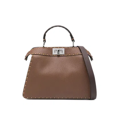 Fendi Brown Tote Bags Women