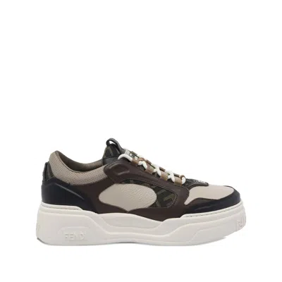Fendi Brown Trainers - Low-tops Men