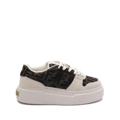 Fendi Brown Trainers Women In White