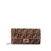 Fendi Brown Wallets & Purses Women In Brown