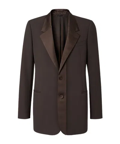 FENDI FENDI SINGLE BREASTED TAILORED BLAZER