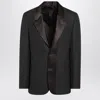 Fendi Single-breasted Tailored Jacket In Black