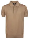 Fendi Wool Polo In Brown