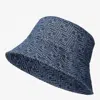 Fendi Bucket Hat In Blue Ff Denim Men In Blue