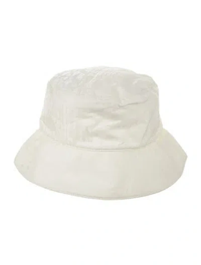 Pre-owned Fendi Bucket Hat In White