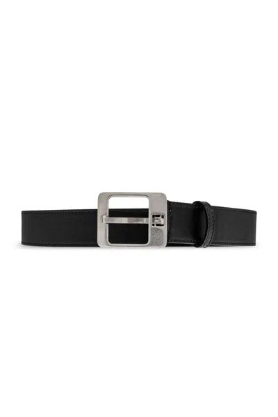 Fendi Buckle Decorated Belt In Animal Print