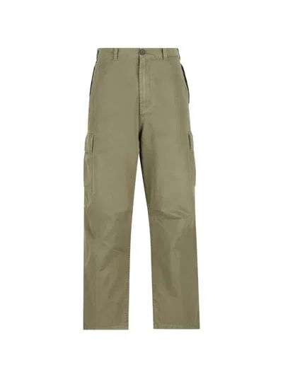 Fendi Buckle-detail Cargo Pants In Animal Print