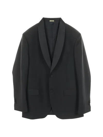 Pre-owned Fendi Bugseye Single Breasted Jacket In Black