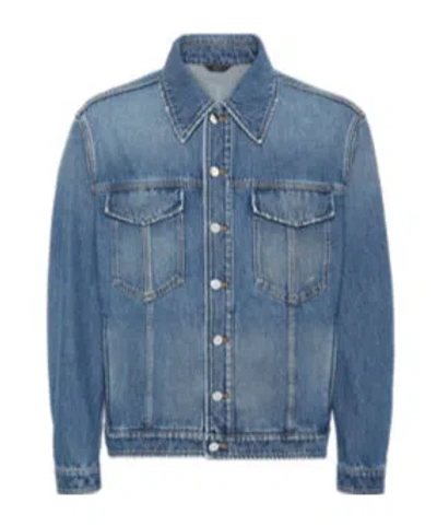 FENDI FENDI COLLARED BUTTON-UP JACKET
