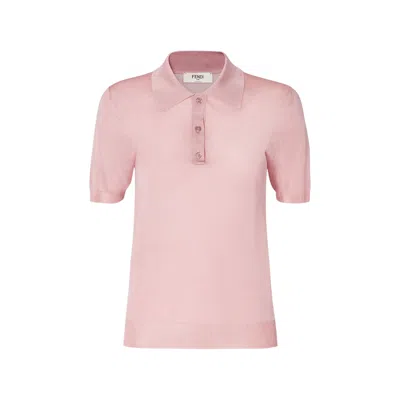 FENDI BUTTONED POLO SHIRT