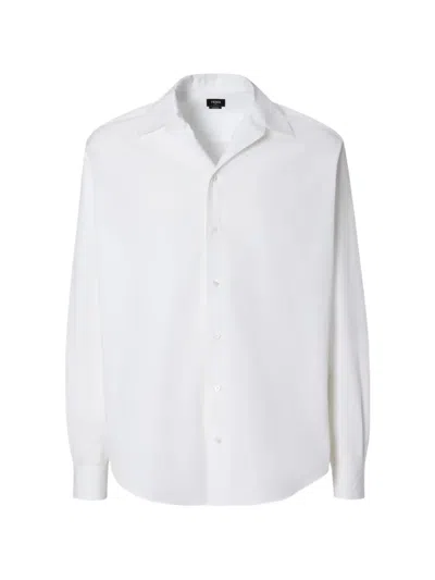 Fendi Buttoned Shirt In White