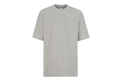 Pre-owned Fendi By Marc Jacobs Terry T-shirt Gray