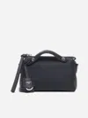 Fendi By The Way Leather Mini Bag In Black