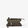 Fendi Soft Medium Cross-body Bag With Leather Accents In Multi