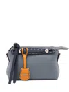 Fendi Women By The Way Mini Leather Handbag In Blue