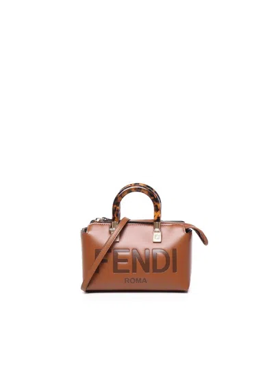Fendi By The Way Mini Tote Bag In Braun