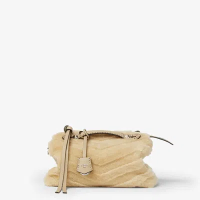 Fendi "by The Way Selleria" Crossbody Bag In Sand