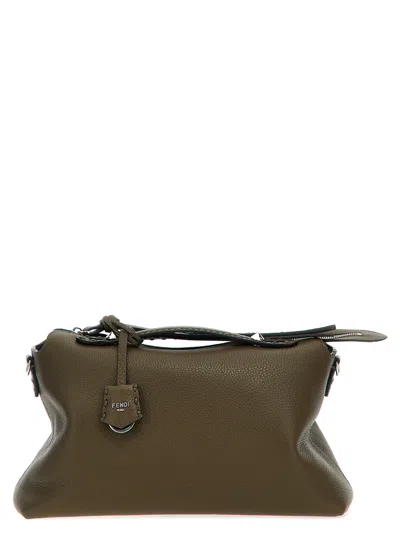 Fendi By The Way Selleria Large Hand Bags Green