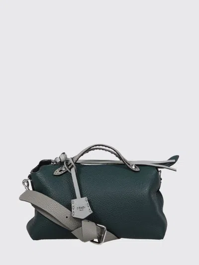 Fendi By The Way Selleria Medium Bag In Hammered Leather In Pattern