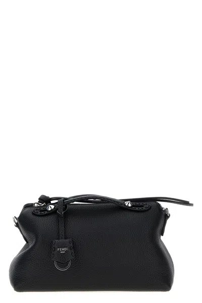 Fendi 'by The Way Selleria Medium' Handbag In Black