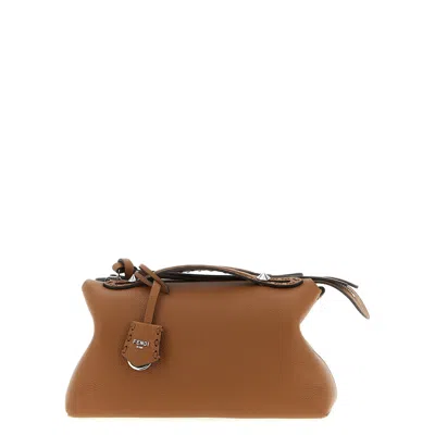 Fendi By The Way Selleria Medium Handbag In Brown