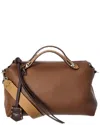 Fendi By The Way Selleria Medium Leather Shoulder Bag In Brown
